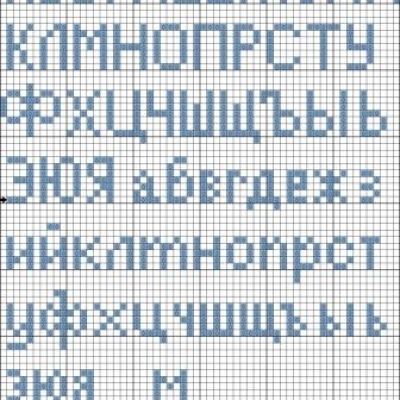 Буквы схема вышивания крестиком маленькие Буквы схема вышивания крестиком маленькие